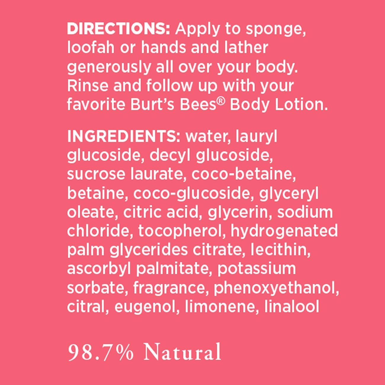 Burt's Bees Extra Energizing Citrus and Ginger Body Wash - 12 Ounce BottleBurt's Bees792850903814Body WashBody Wash