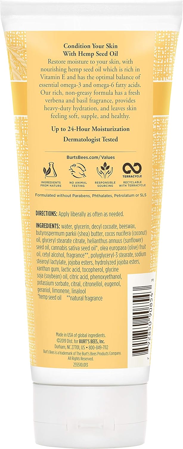 Burt's Bees Hemp Body LotionBurt's Bees792850908543Body LotionBody Lotion