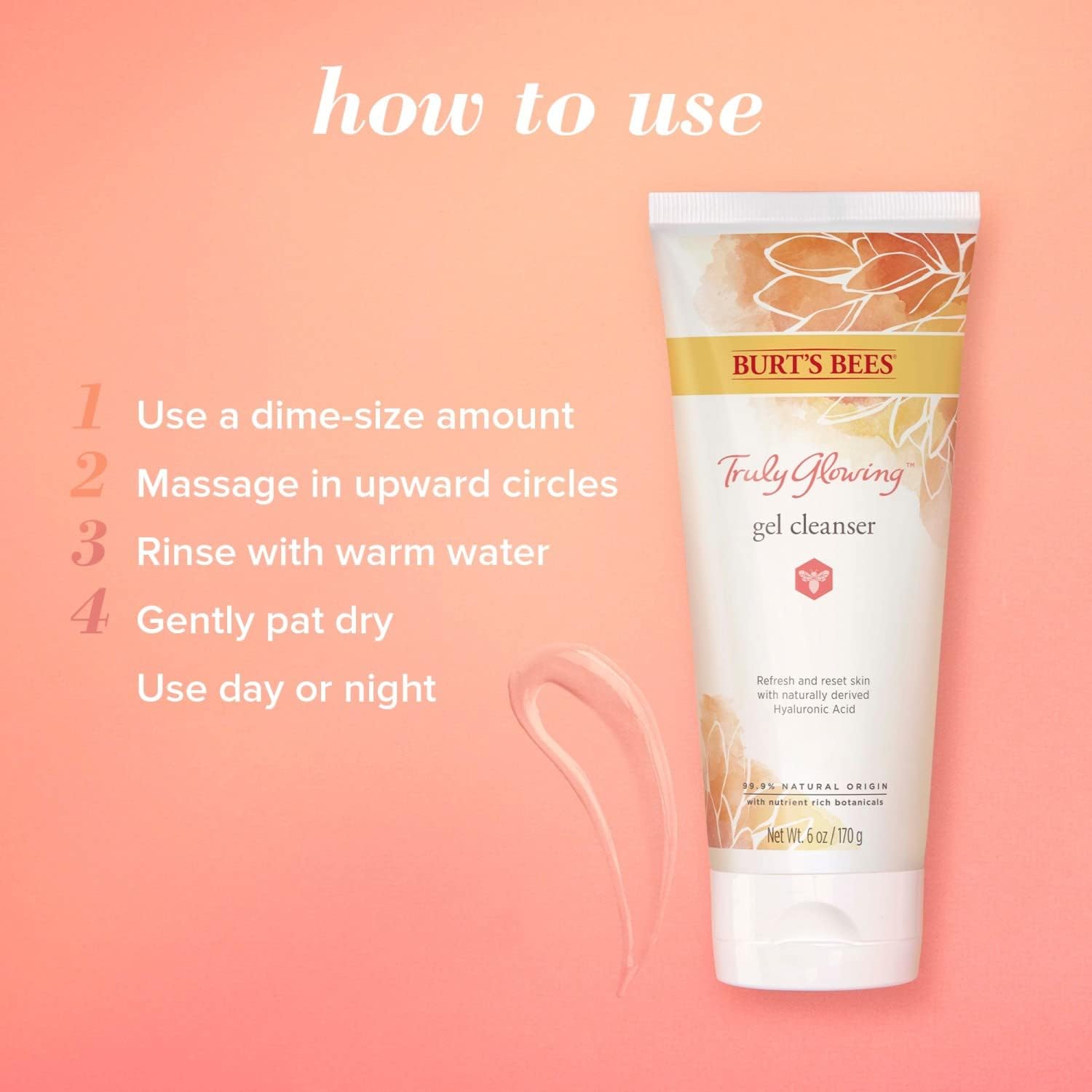 Burt's Bees Truly Glowing Gel Cleanser - 6 ozBurt's Bees792850911567CleanserCleanser