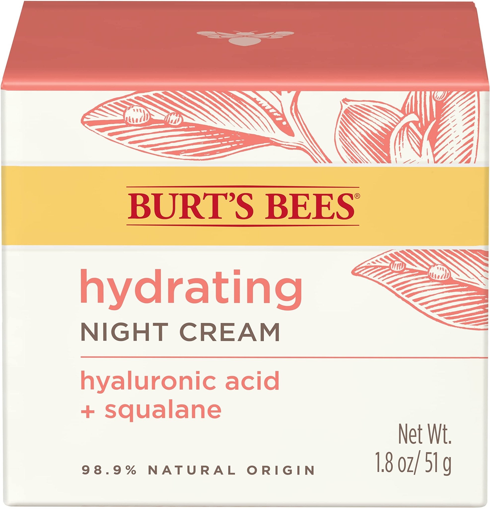 Burt's Bees Truly Glowing Hydrating Night Cream - 1.8 ozBurt's Bees792850911574Hydrating Gel CreamHydrating Gel Cream