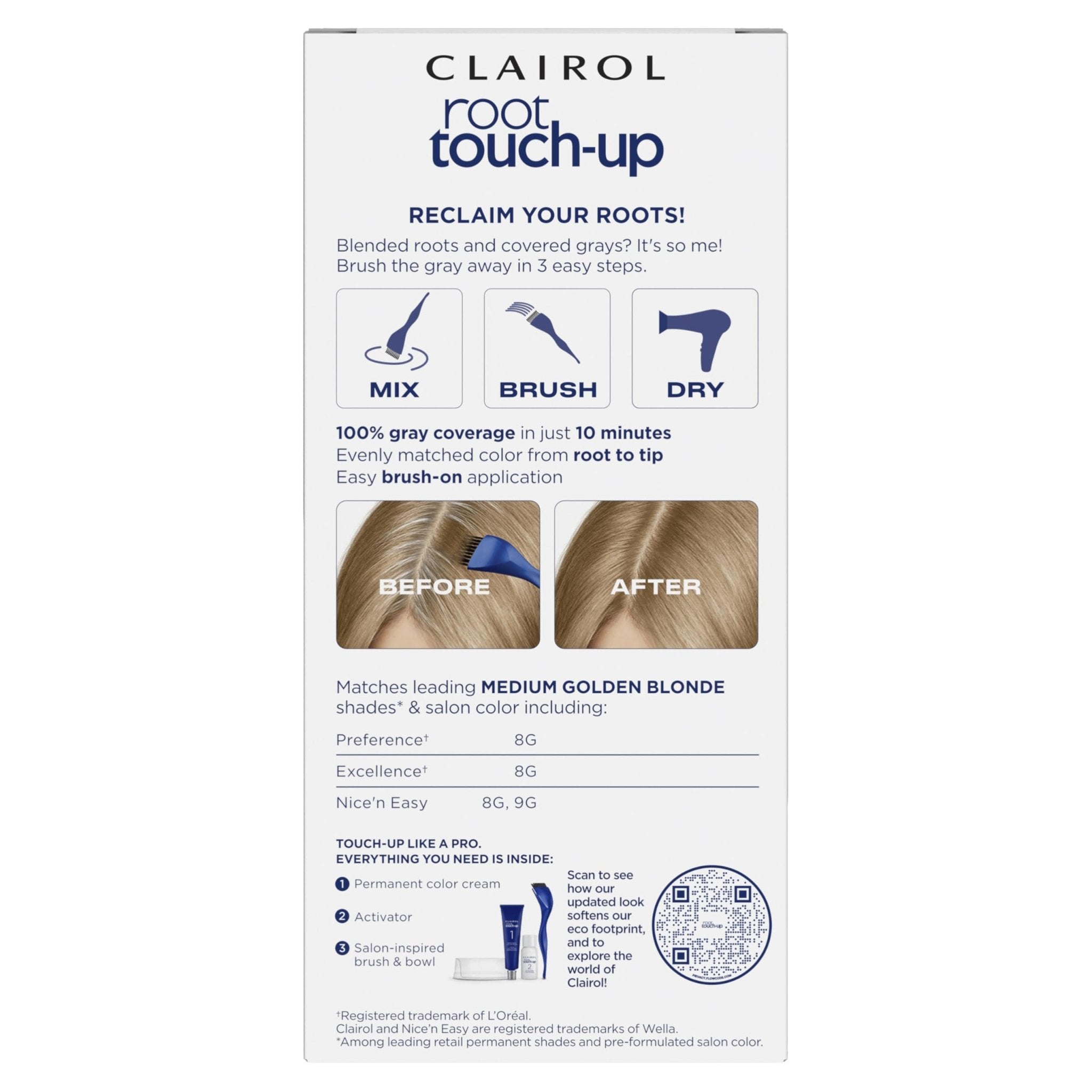Clairol Nice 'n Easy Root Touch - UpClairolB003AYEGIUHair Coloring KitHair Coloring Kit