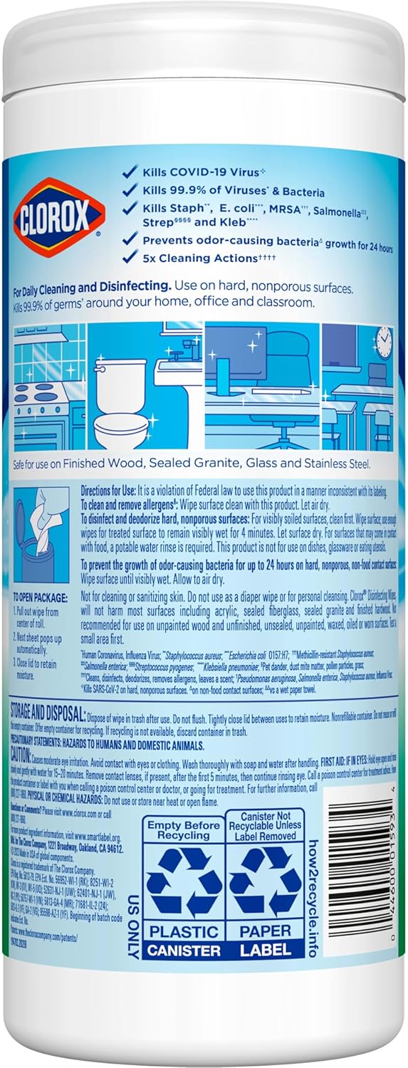 Clorox Disinfecting Wipes - 35 ctClorox044600325811Disinfecting WipesDisinfecting Wipes