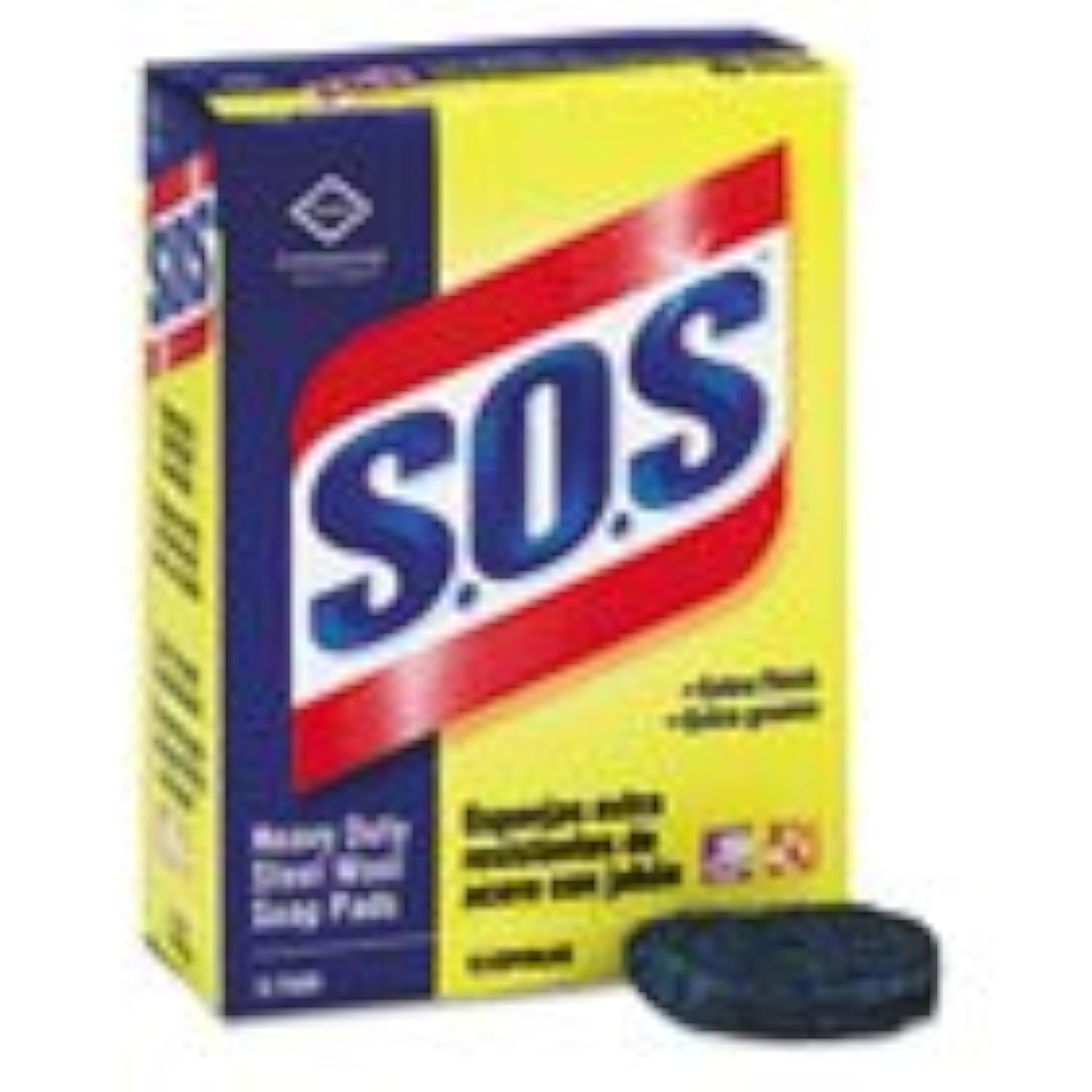 Clorox S.O.S., Heavy Duty Steel Wool Soap Pads - 15 ctClorox016500883203Steel Wool Soap PadsSteel Wool Soap Pads