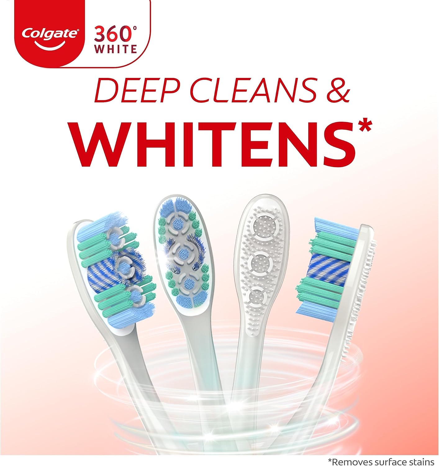 Colgate 360 Optic White Full Head ToothbrushColgate729587307684ToothbrushToothbrush