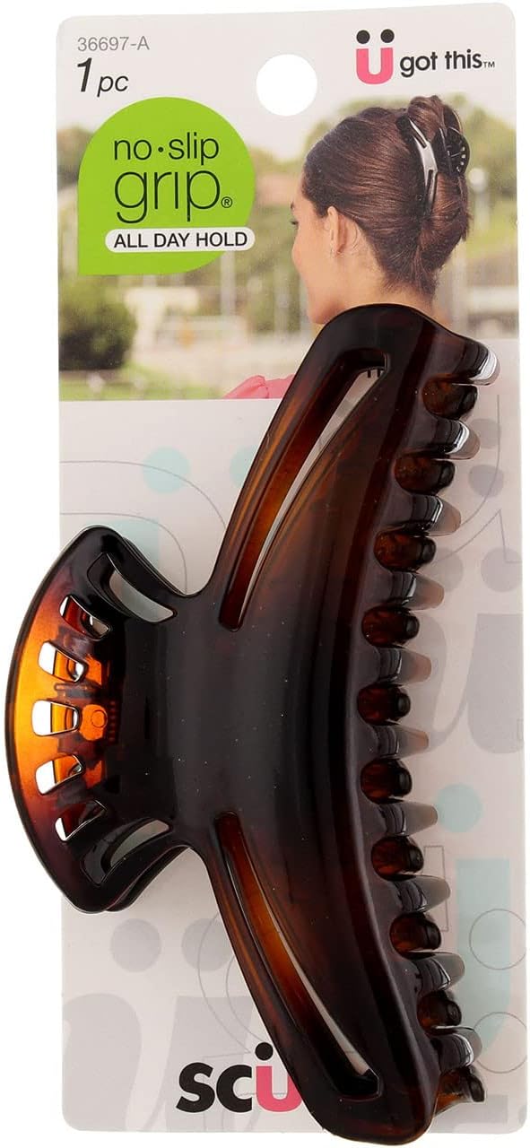 Conair Scunci No - Slip Grip Claw ClipConair043194366972Hair ClipHair Clip
