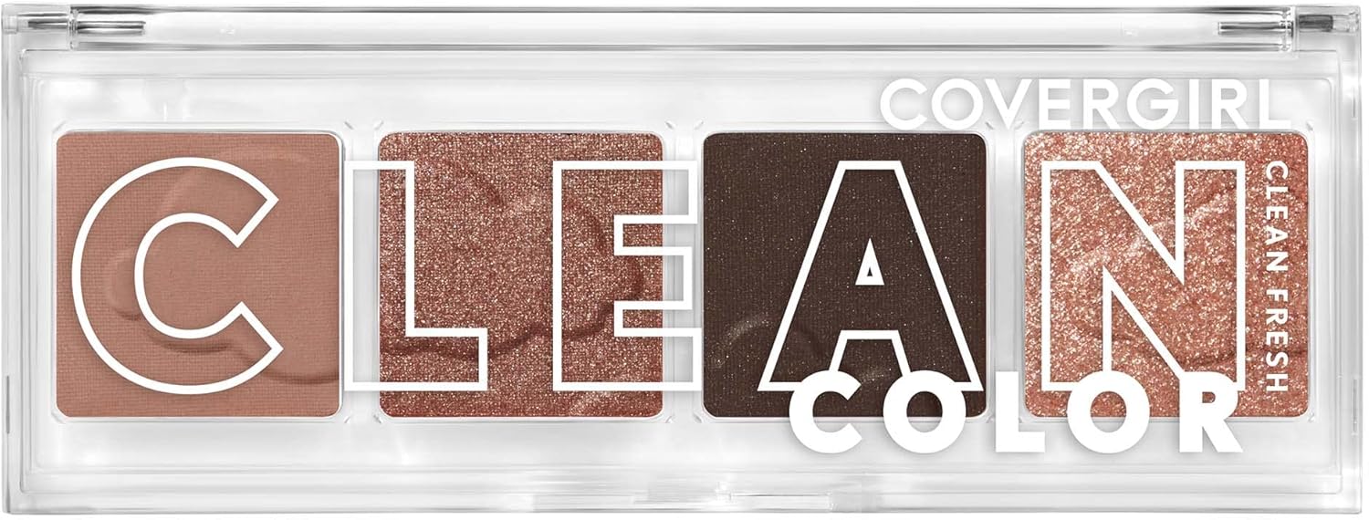 CoverGirl Clean Fresh Color Shimmer Eyeshadow Palette - 4gCoverGirl3616303994198Eyeshadow PaletteEyeshadow Palette