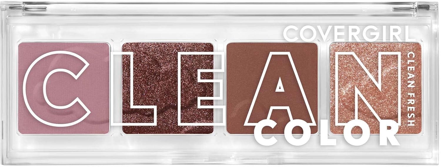 CoverGirl Clean Fresh Color Shimmer Eyeshadow Palette - 4gCoverGirl3616303994228Eyeshadow PaletteEyeshadow Palette
