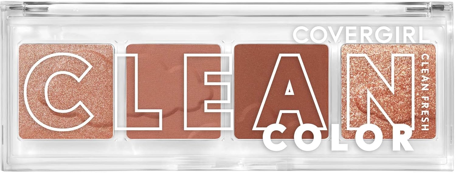 CoverGirl Clean Fresh Color Shimmer Eyeshadow Palette - 4gCoverGirl3616303994242Eyeshadow PaletteEyeshadow Palette