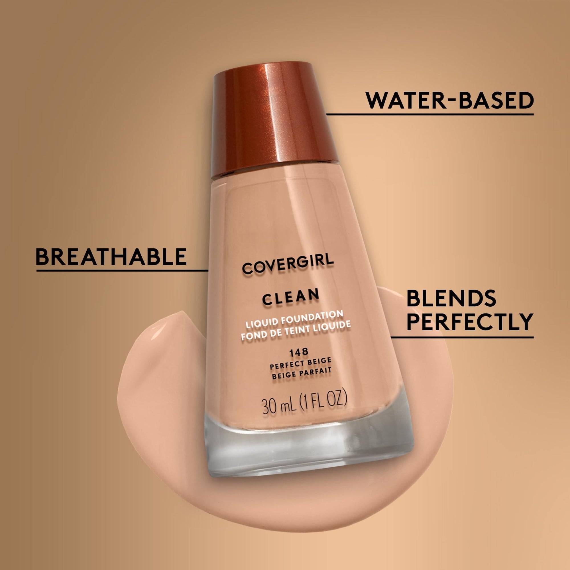 CoverGirl Clean Liquid FoundationCoverGirl3616302476756FoundationFoundation