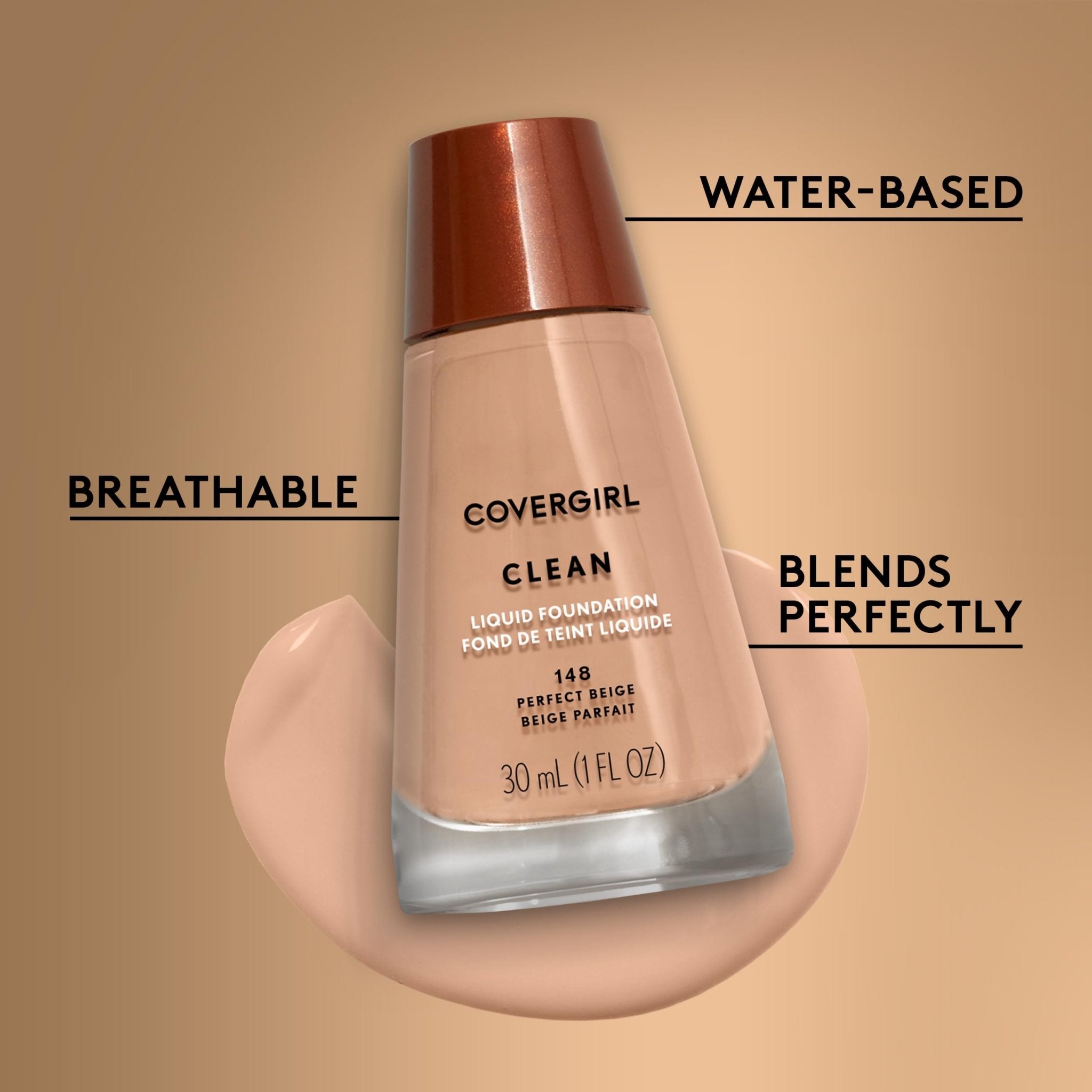 CoverGirl Clean Liquid FoundationCoverGirl3616302476756FoundationFoundation