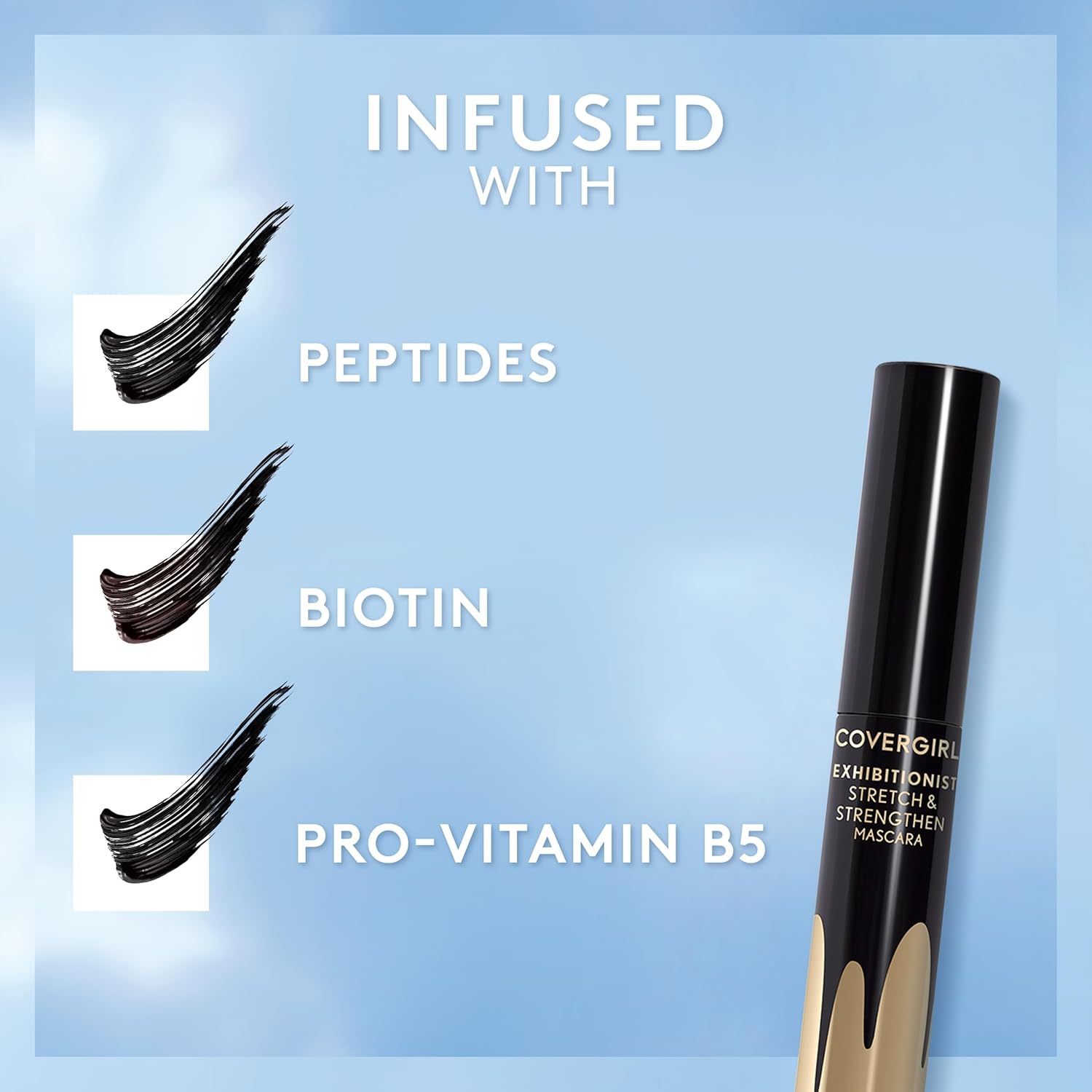 CoverGirl Exhibitionist Stretch & Strengthen Water - Resistant MascaraCoverGirl3616302632015MascaraMascara