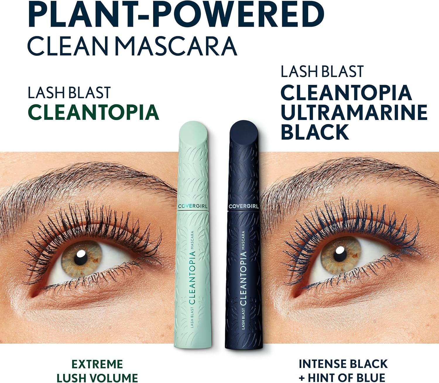 CoverGirl Lash Blast Cleantopia, Plant Powered clean Mascara - 820 Ultramarine BlackCoverGirl3616304783968MascaraMascara