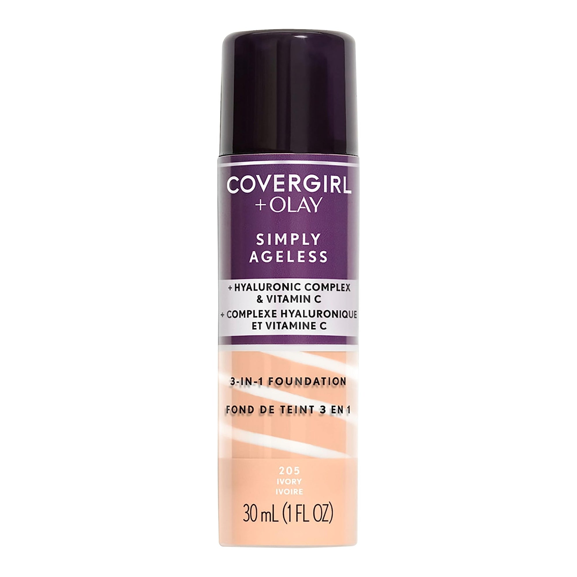 CoverGirl + Olay Simply Ageless 3 - in - 1 Liquid Foundation - 1 Fl OzCoverGirl008100100378FoundationFoundation