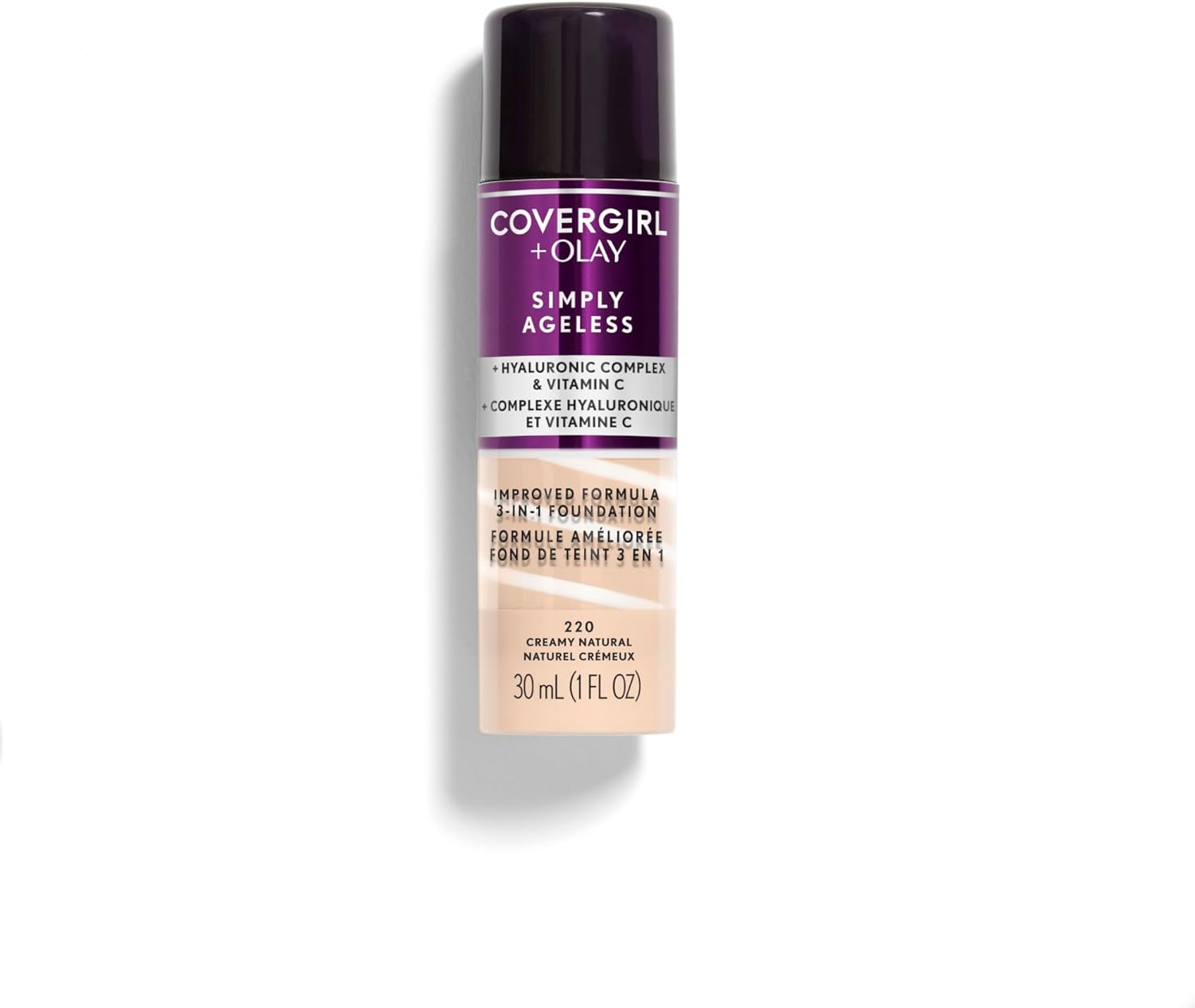CoverGirl + Olay Simply Ageless 3 - in - 1 Liquid FoundationCoverGirl008100100378FoundationFoundation
