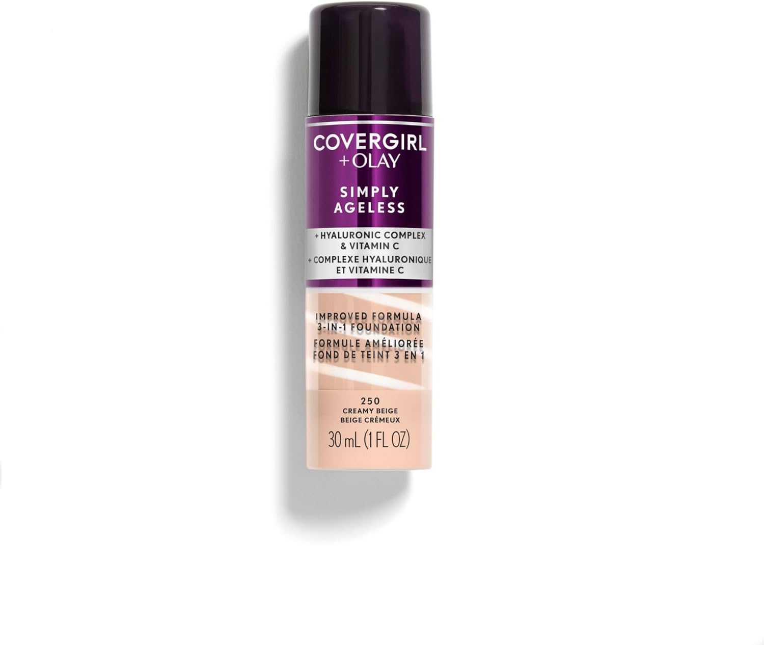 CoverGirl + Olay Simply Ageless 3 - in - 1 Liquid FoundationCoverGirl008100100439FoundationFoundation