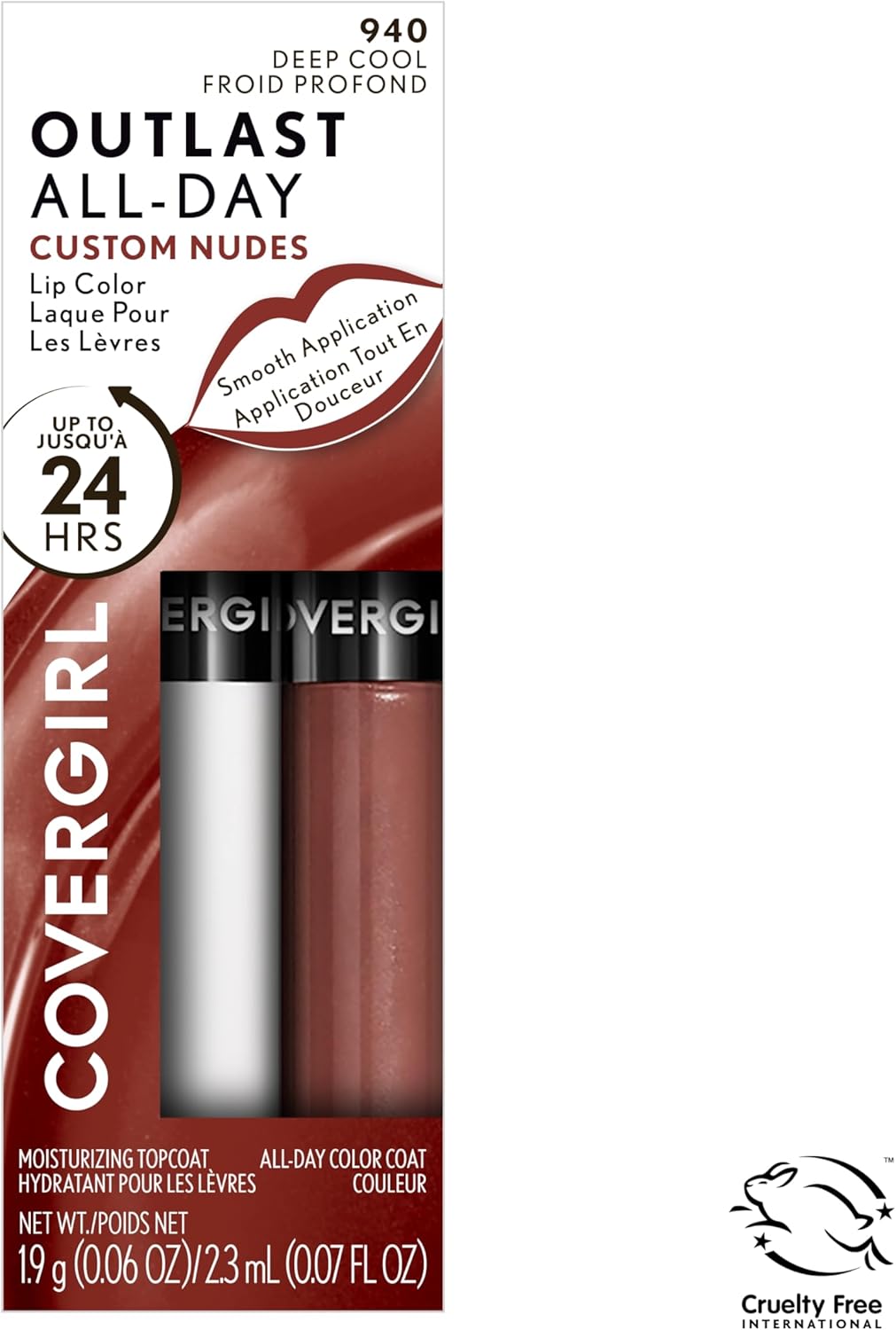 CoverGirl Outlast All - Day Custom Nudes Lip ColorCoverGirl3614226712196Lip GlossLip Gloss