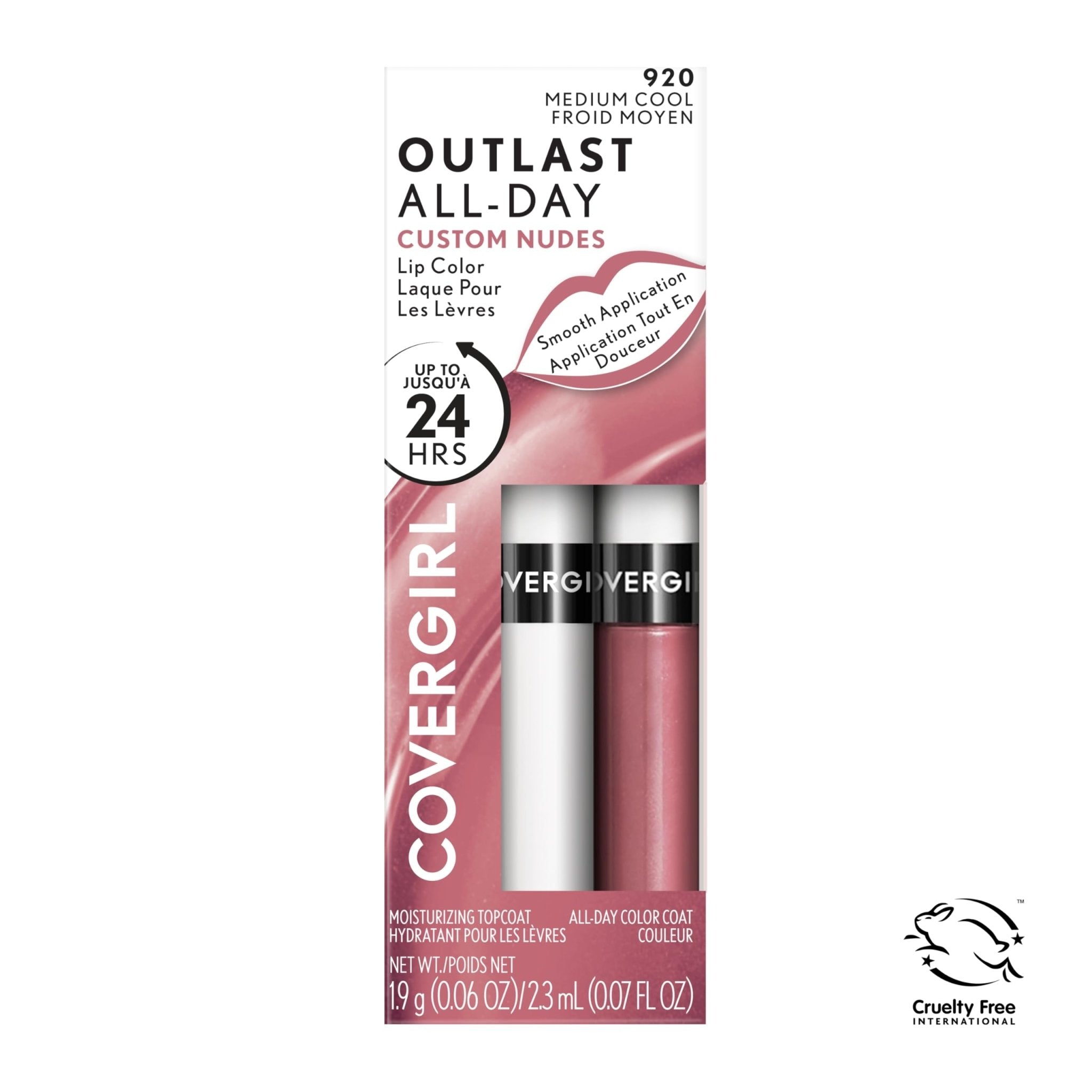 CoverGirl Outlast All - Day Custom Nudes Lip ColorCoverGirl3614226712196Lip GlossLip Gloss
