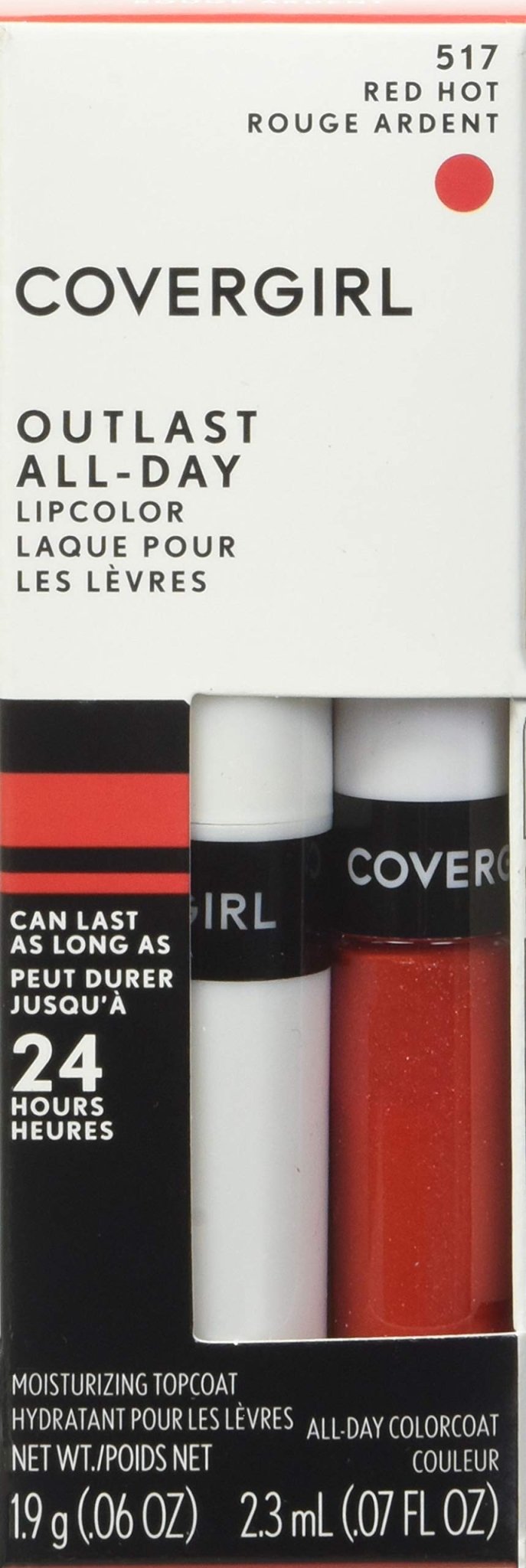 CoverGirl Outlast All - Day moisturizing Lipcolor with shiny top coatCoverGirl046200012184Lip GlossLip Gloss