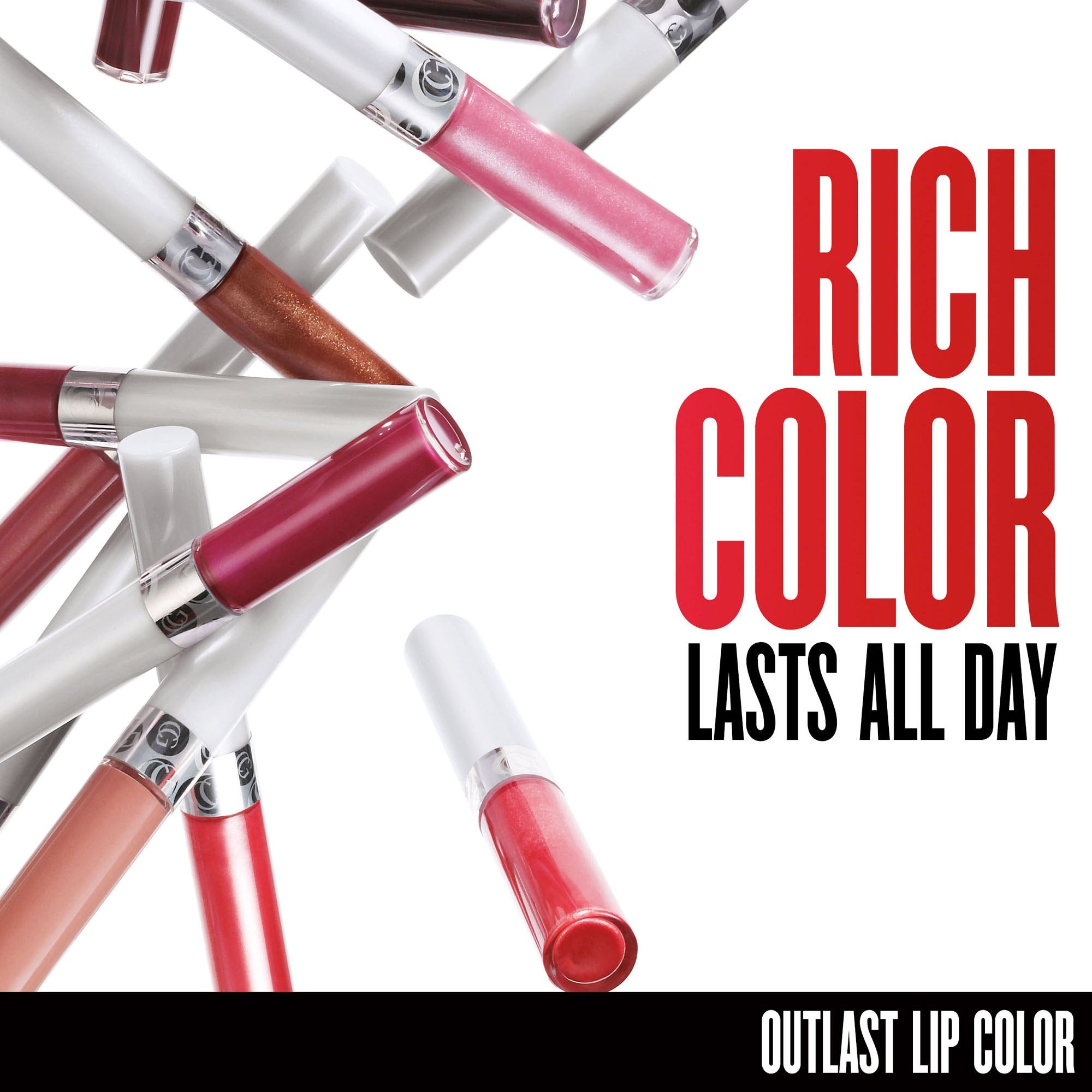 CoverGirl Outlast All - Day moisturizing Lipcolor with shiny top coatCoverGirl046200012184Lip GlossLip Gloss