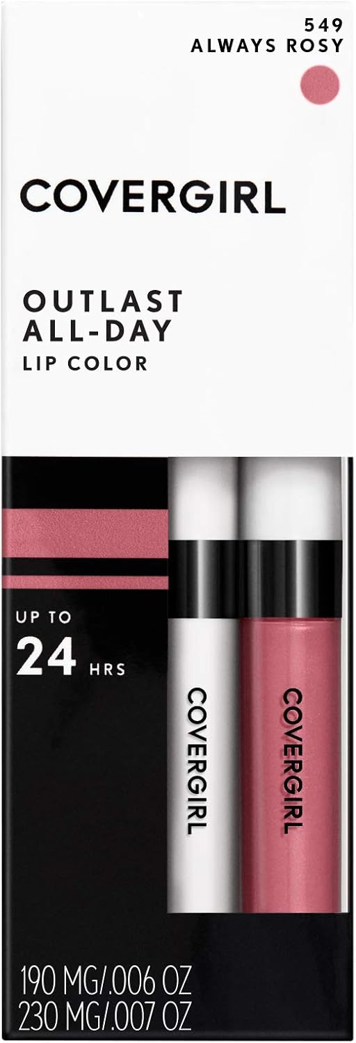CoverGirl Outlast All - Day moisturizing Lipcolor with shiny top coatCoverGirl046200252641Lip GlossLip Gloss