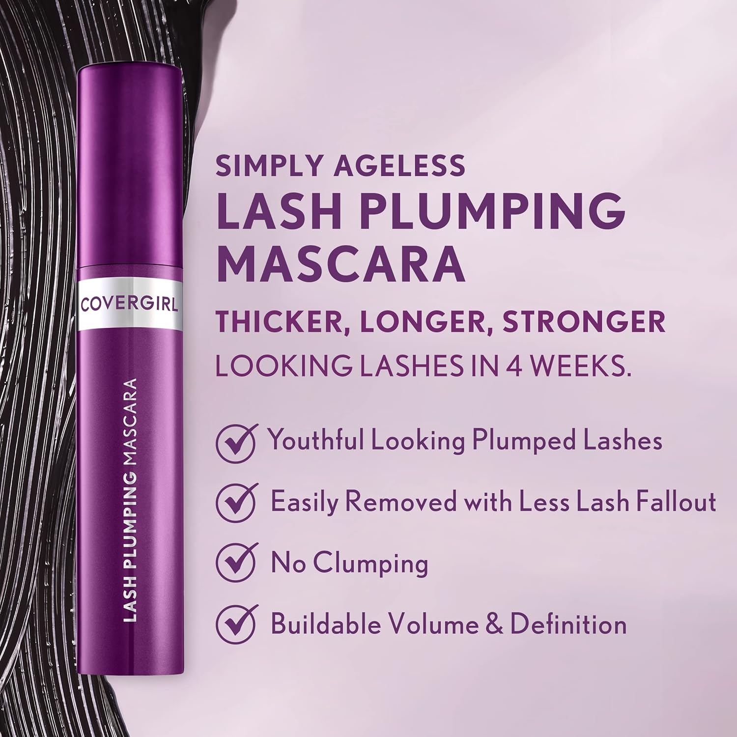 CoverGirl Simply Ageless Lash Plumping Mascara - 3 in 1CoverGirl3616302979998MascaraMascara