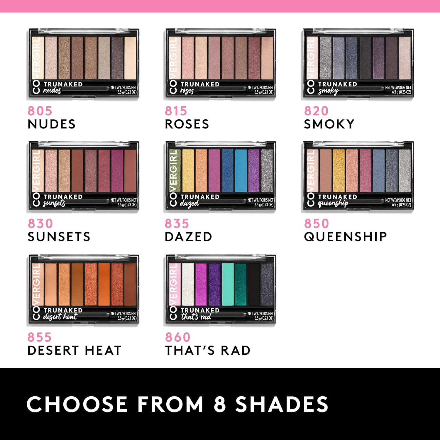 CoverGirl TruNaked Eye Shadow PaletteCoverGirl3616302255641Eyeshadow PaletteEyeshadow Palette