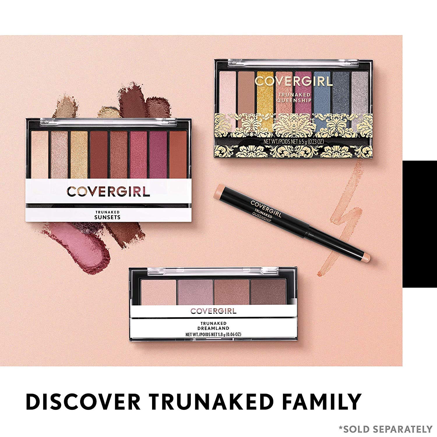 CoverGirl TruNaked Quad Eyeshadow PaletteCoverGirl3616300074619Eyeshadow PaletteEyeshadow Palette