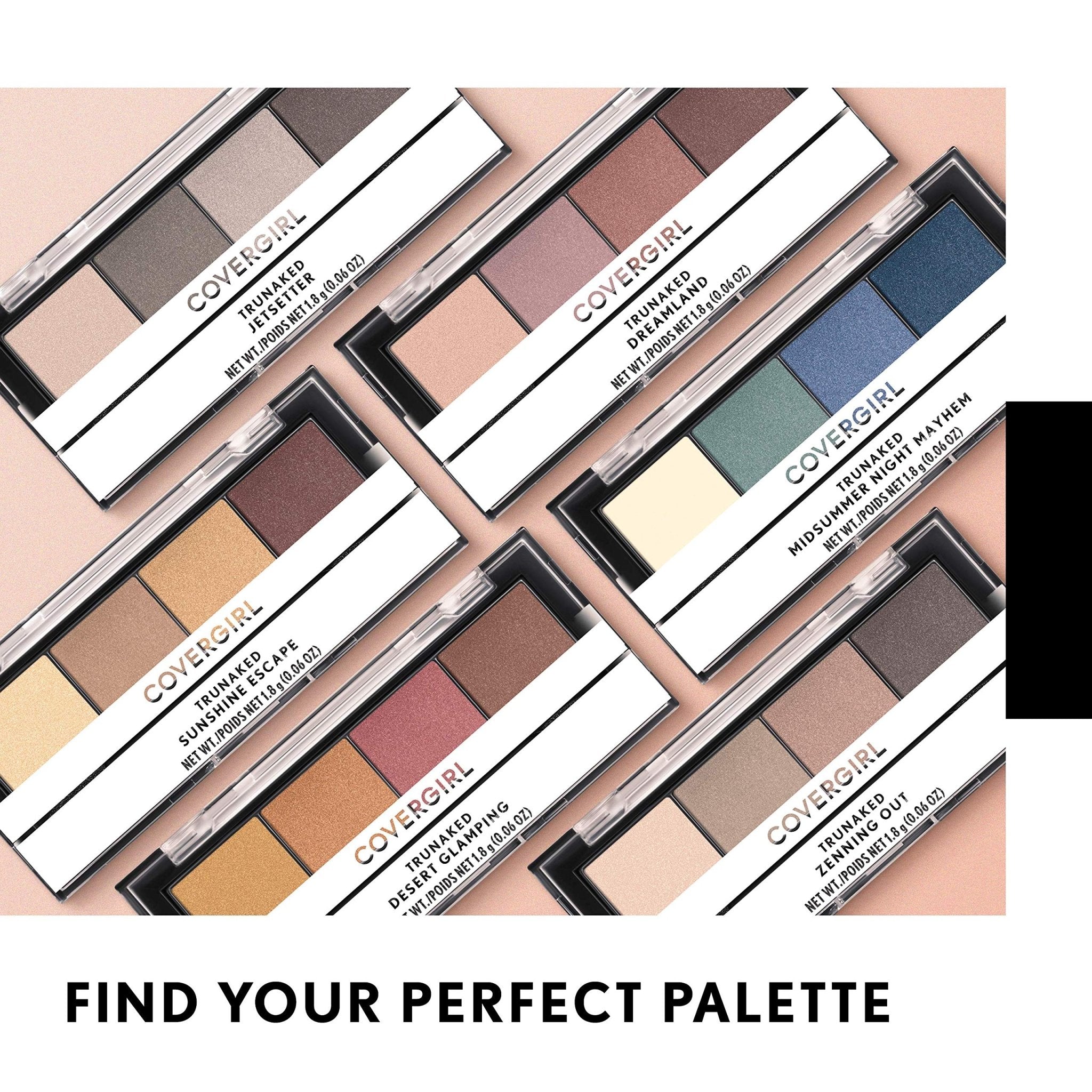 CoverGirl TruNaked Quad Eyeshadow PaletteCoverGirl3616300074619Eyeshadow PaletteEyeshadow Palette