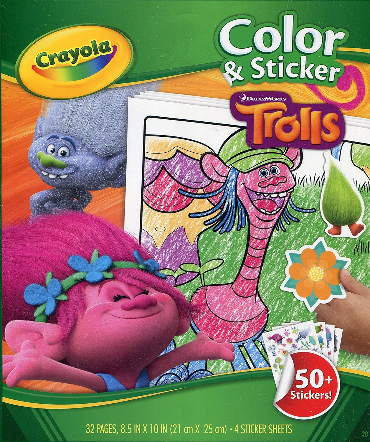 Crayola Art Supplies Drafting Tool - Trolls Color and StickerCrayola071662069216Art SuppliesArt Supplies