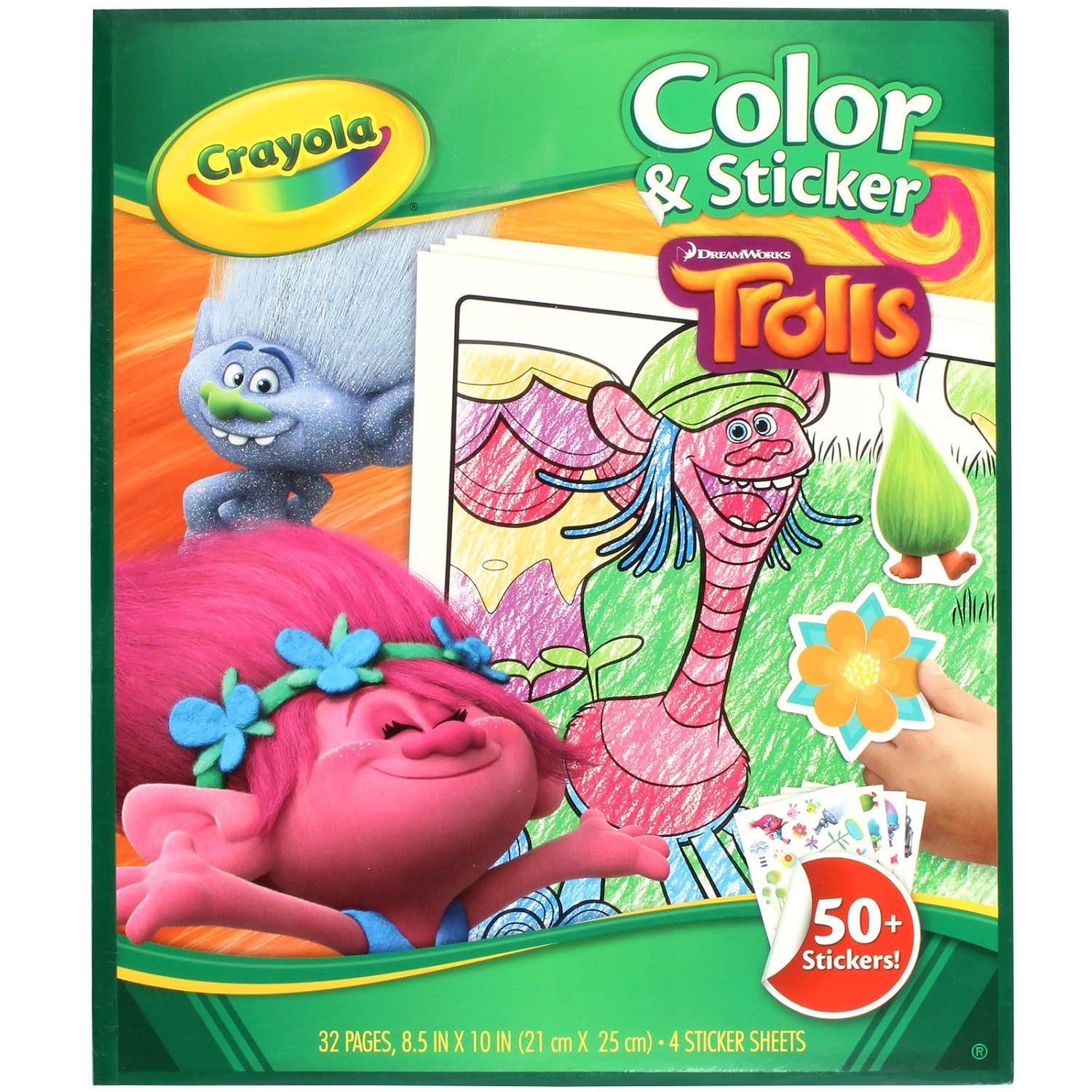 Crayola Art Supplies Drafting Tool - Trolls Color and StickerCrayola071662069216Art SuppliesArt Supplies
