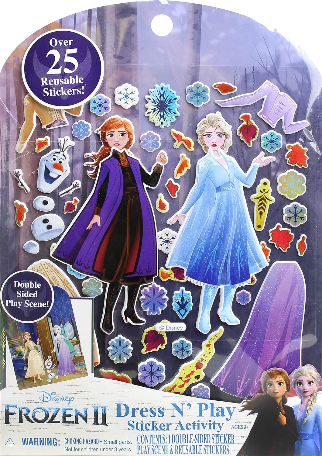 Disney Frozen 2 Dress N Play Sticker ActivityDisney Frozen029116952249Art SuppliesArt Supplies