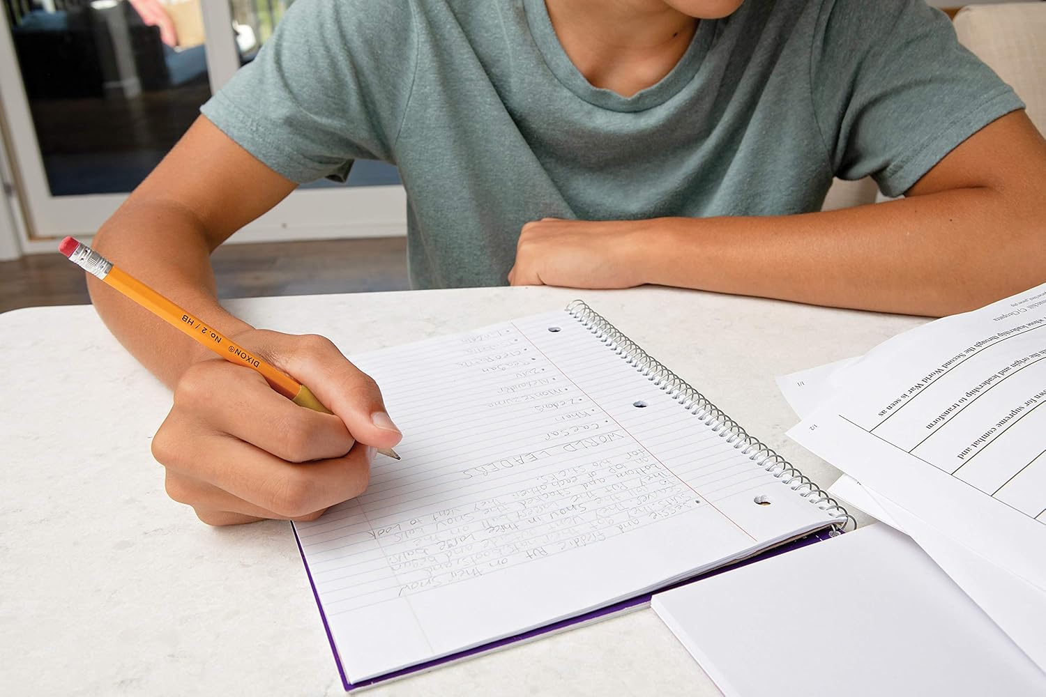 Dixon No. 2 Yellow Pencils, Wood - Cased, Black Core, 2 HB Soft - 12 CountDixon072067145086PencilPencil