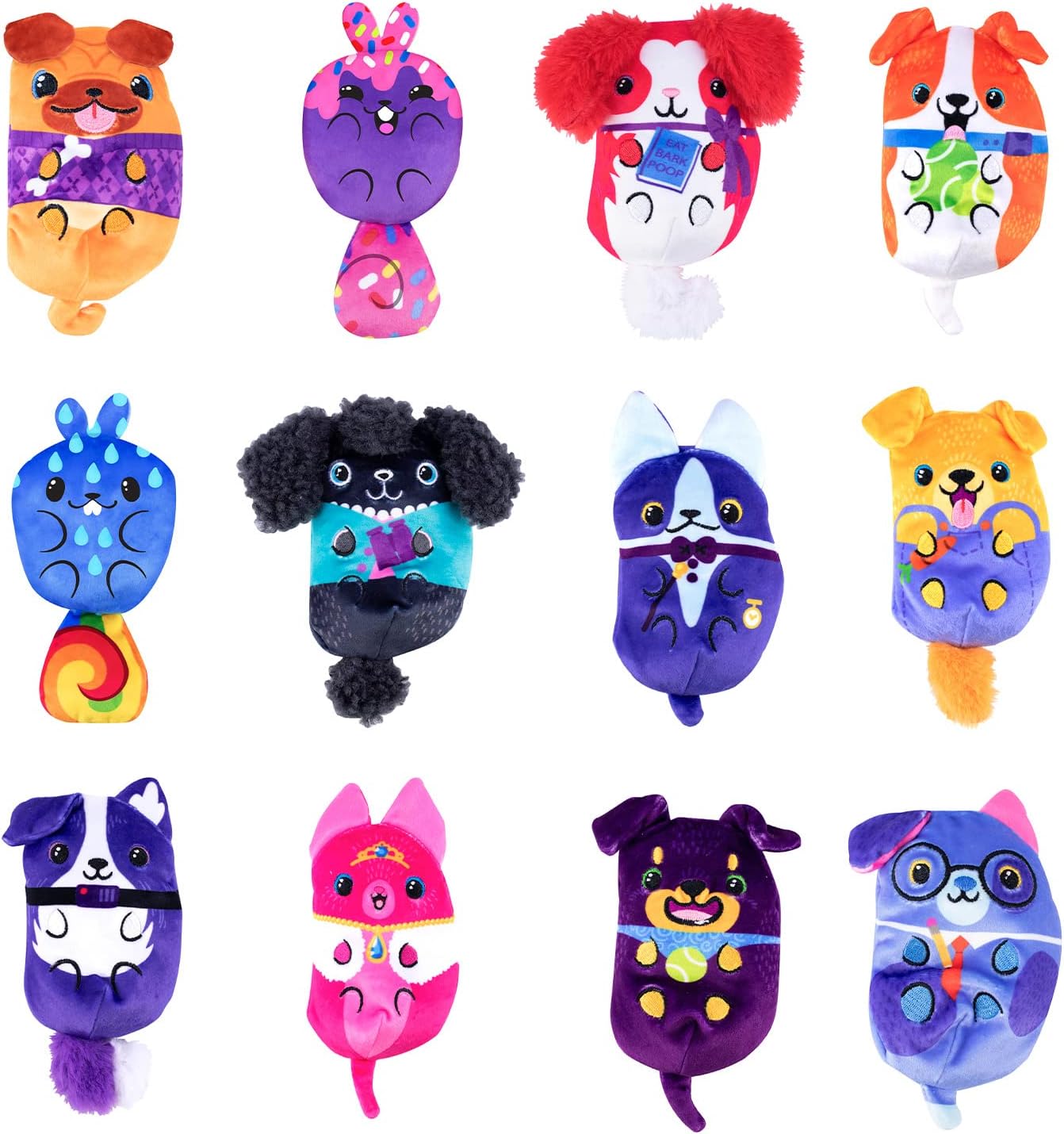 Dogs vs Squirls Cepia Plush Bean 4 - InchDogs vs Squirls810051822021Stuffed AnimalsStuffed Animals