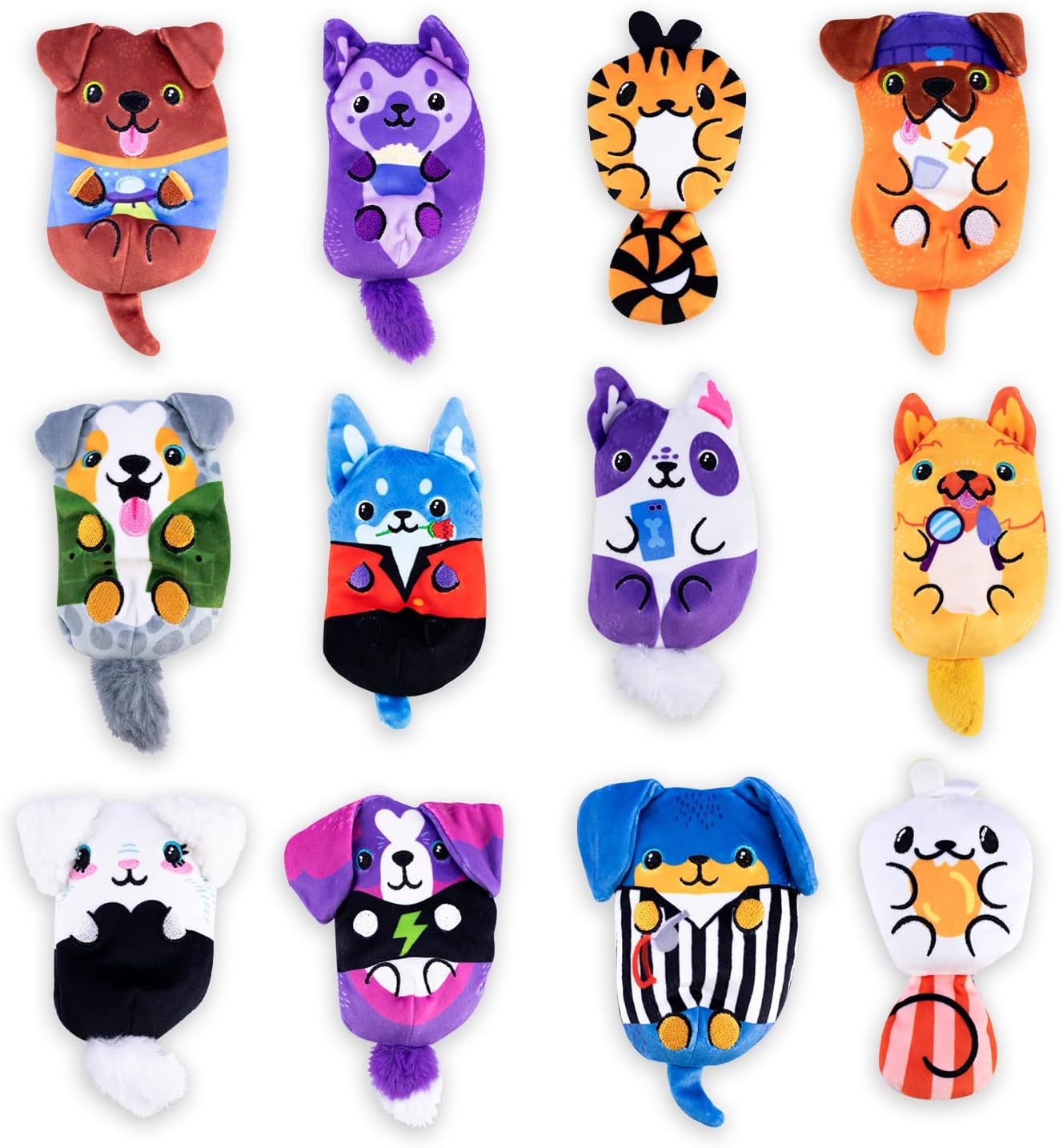 Dogs vs Squirls Cepia Plush Bean 4 - InchDogs vs Squirls810051822021Stuffed AnimalsStuffed Animals