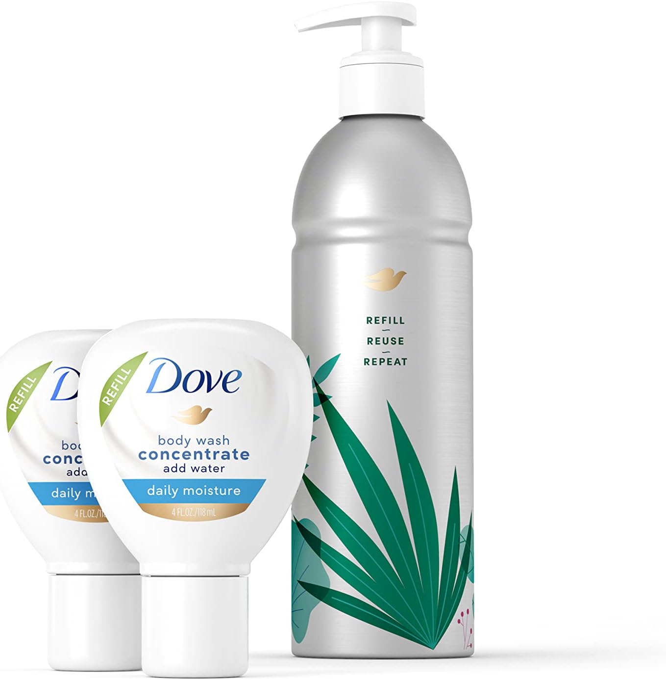 Dove Body Wash Concentrate Refill makes 16 fl oz - 4 PackDoveB09LNPJ962Body WashBody Wash