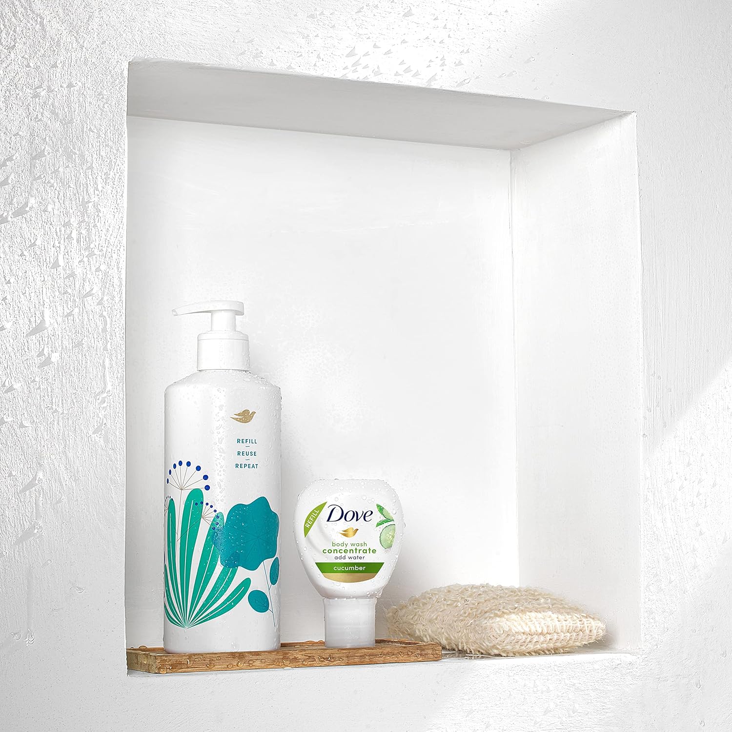 Dove Body Wash Concentrate Refill makes 16 fl oz - 4 PackDoveBody WashBody Wash