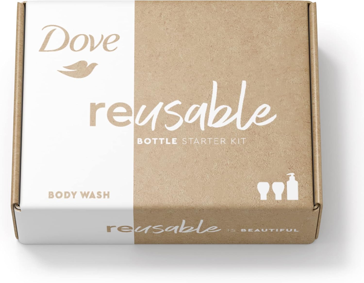 Dove Body Wash Concentrate Refill makes 16 fl oz - 4 PackDoveBody WashBody Wash