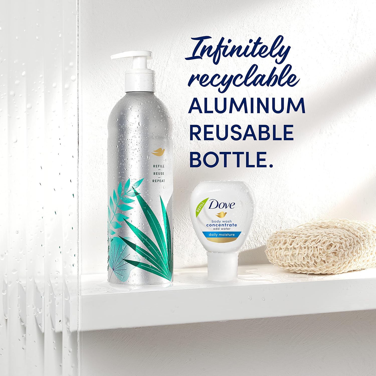 Dove Body Wash Concentrate Refill makes 16 fl oz - 4 PackDoveBody WashBody Wash