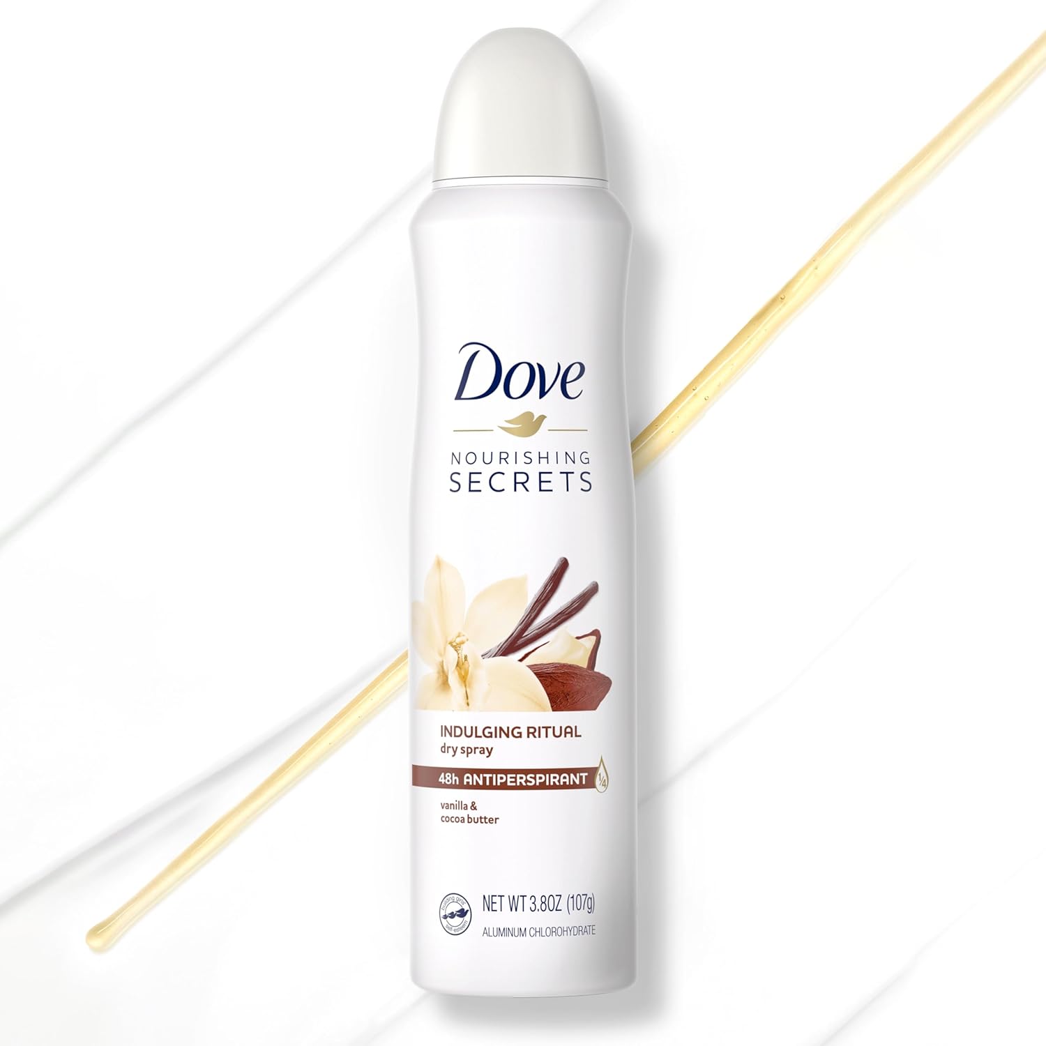 Dove Nourishing Secrets Dry Spray Antiperspirant Indulging Ritual Vanilla and Cocoa Butter 3.8ozDove079400476494Deodorants and AntiperspirantsDeodorants and Antiperspirants