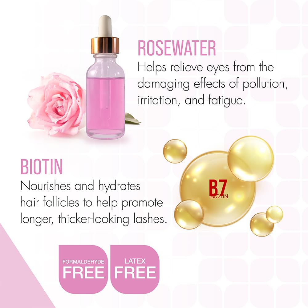 DUO Rosewater & Biotin Striplash Adhesive - DarkDuo073930621973Eyelashes AdhesivesEyelashes Adhesives