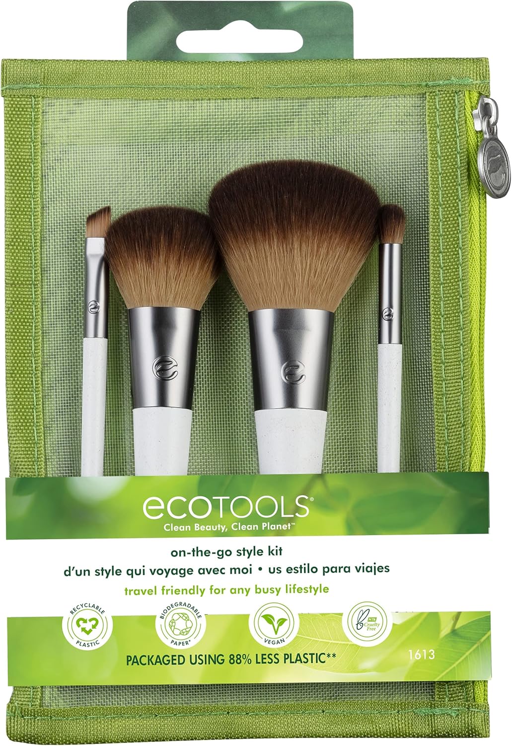 Ecotools On - The - Go Style Kit Make - Up Brush SetEcoTools079625016130Makeup Brush SetMakeup Brush Set
