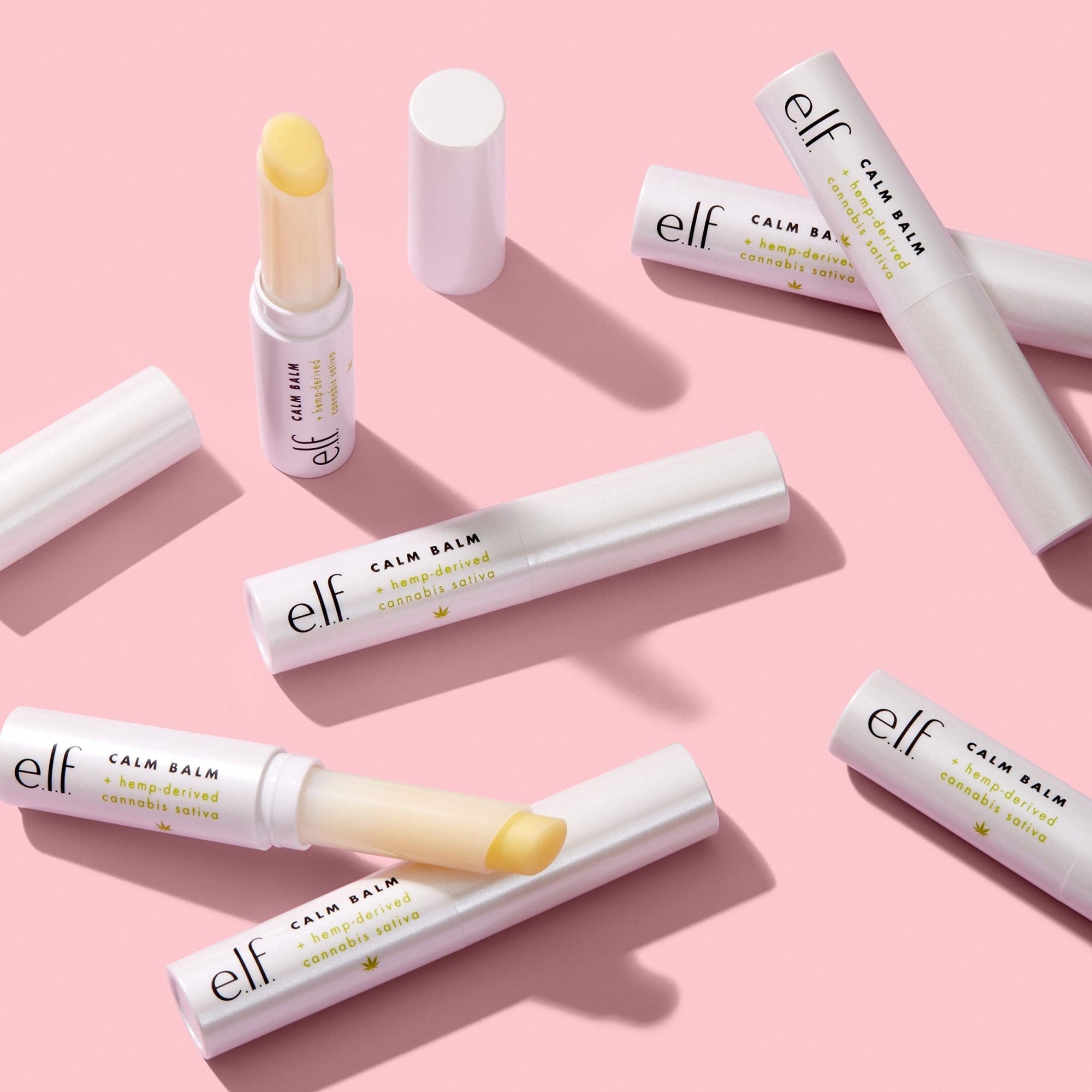 e.l.f. Calm Balm, Hydrates & Nourishes Lips, Infused with Hemp - Derived Sativae.l.f.609332815520Lip BalmLip Balm