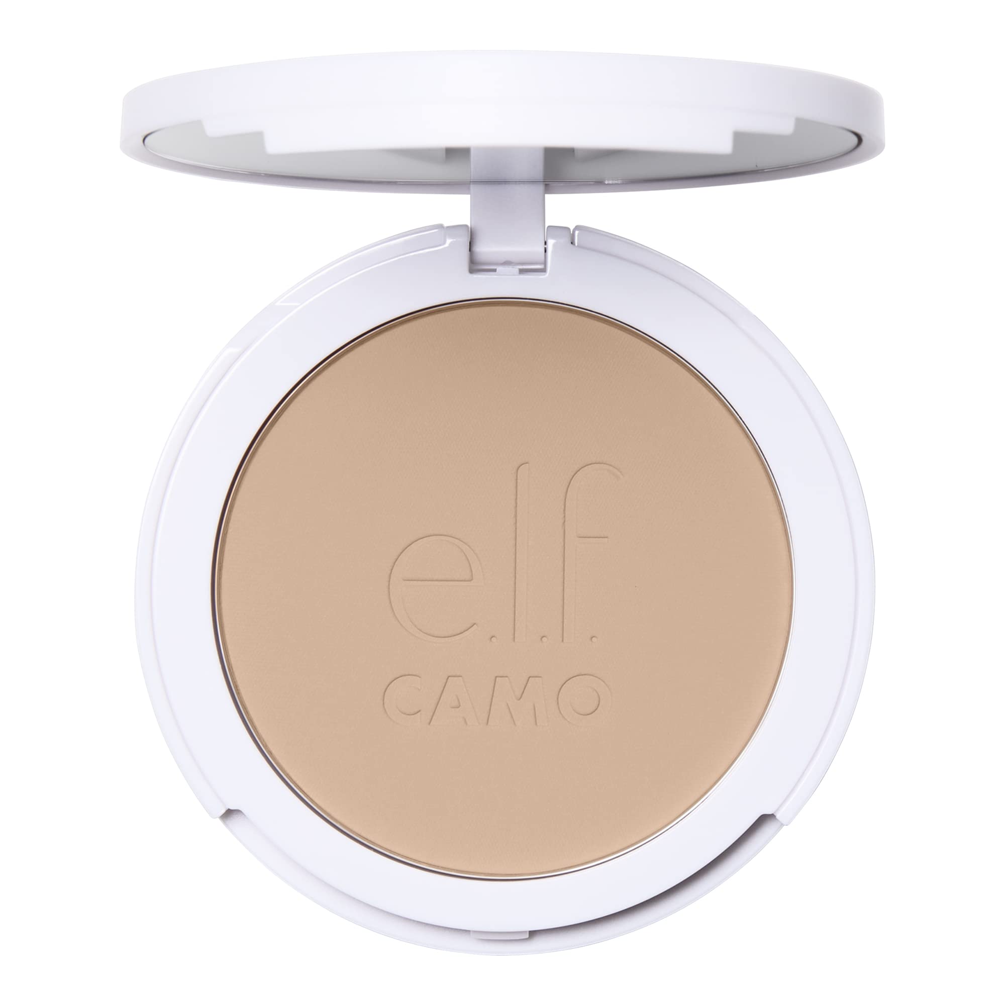 e.l.f. Camo Powder Foundation, Lightweight, Primer - Infused Buildable and Long - Lasting Medium - to - Full Coverage Foundatione.l.f.609332830110FoundationFoundation
