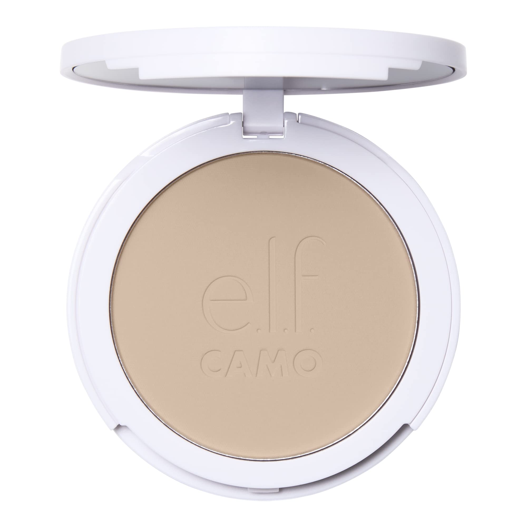 e.l.f. Camo Powder Foundation, Lightweight, Primer - Infused Buildable and Long - Lasting Medium - to - Full Coverage Foundatione.l.f.609332830134FoundationFoundation