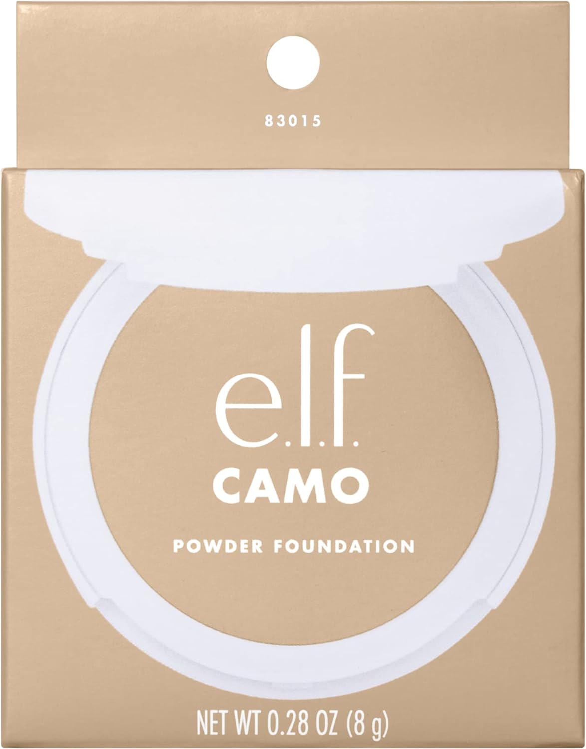 e.l.f. Camo Powder Foundation, Lightweight, Primer - Infused Buildable and Long - Lasting Medium - to - Full Coverage Foundatione.l.f.609332830134FoundationFoundation