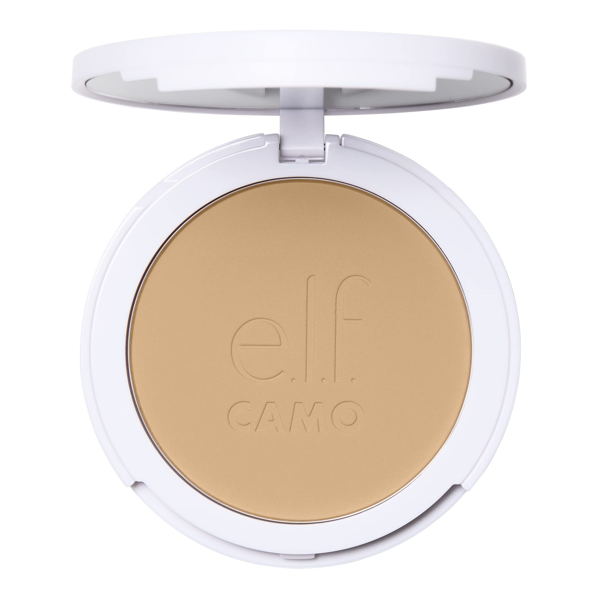 e.l.f. Camo Powder Foundation, Lightweight, Primer - Infused Buildable and Long - Lasting Medium - to - Full Coverage Foundatione.l.f.609332830141FoundationFoundation