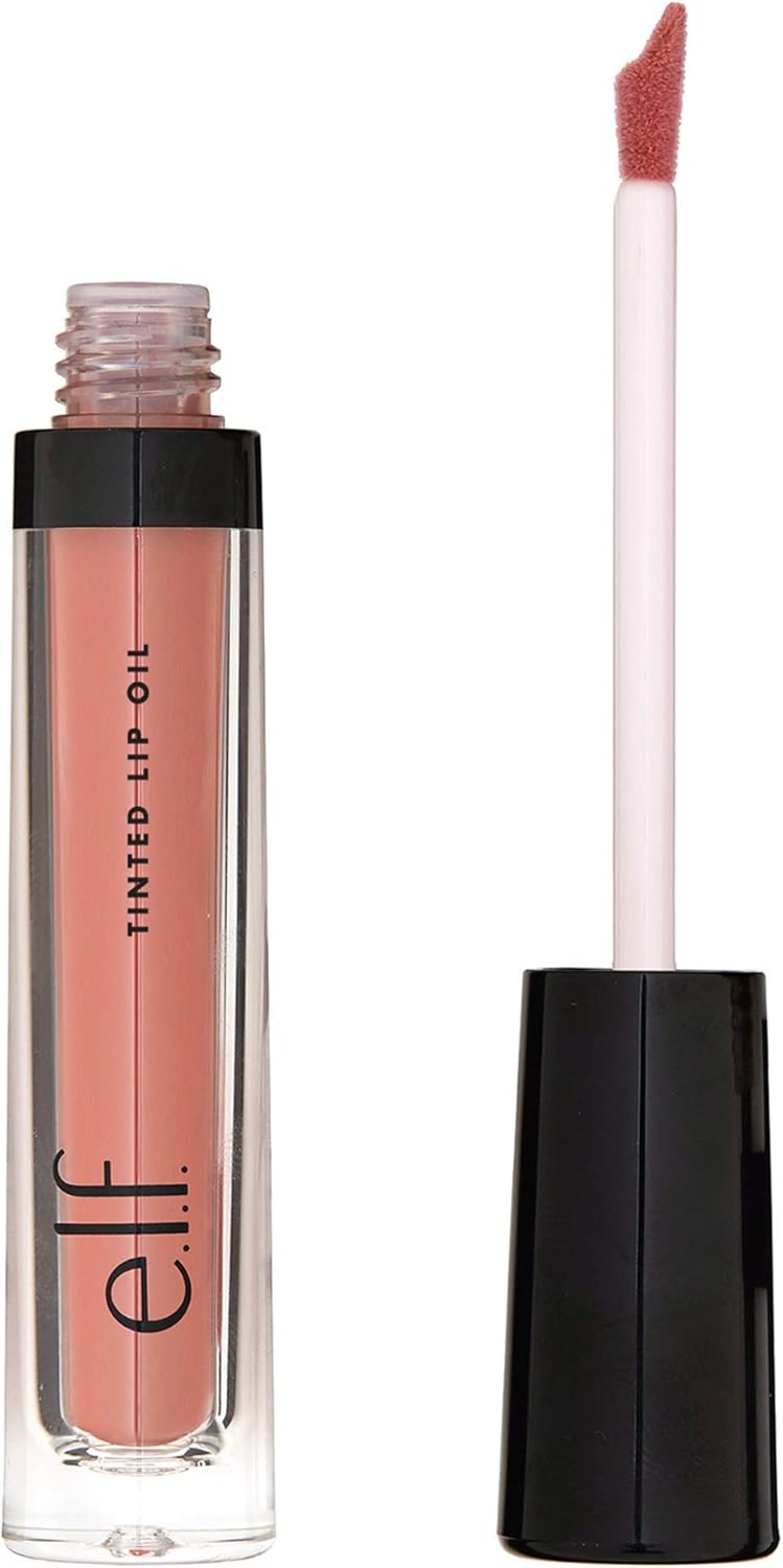 e.l.f. Cosmetics Tinted Lip Oil, Long Lasting & Sheer Coverage, Non - Sticky, Hydrates, Adds Shine, Infused with Jojoba, Apricot & Vitamin Ee.l.f.609332824300Lip GlossLip Gloss