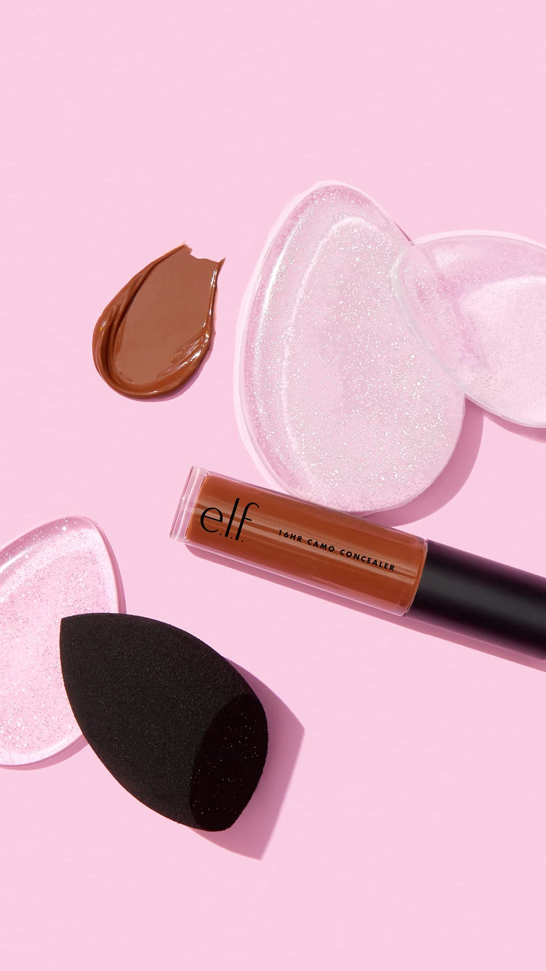 e.l.f. Dual - Sided Silicone Blender, Makeup Blender For Perfect Product Application, Washable, Great For Foundation & Concealere.l.f.609332840478Makeup SpongesMakeup Sponges