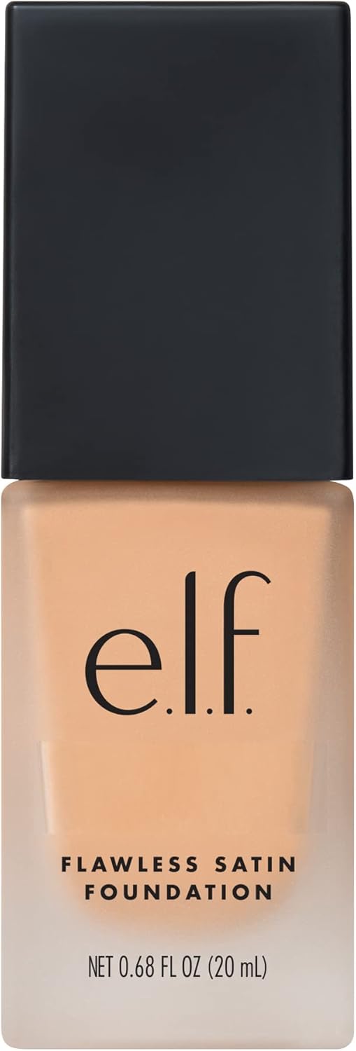 e.l.f. Flawless Satin Finish Foundation, Lightweight, Oil - free formula, Semi - Matte, SPF 15, All - Day Weare.l.f.609332813724FoundationFoundation