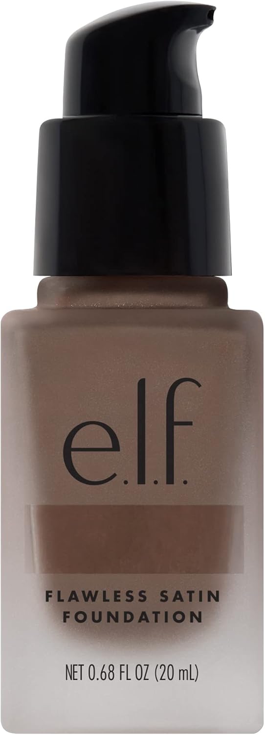 e.l.f. Flawless Satin Finish Foundation, Lightweight, Oil - free formula, Semi - Matte, SPF 15, All - Day Weare.l.f.609332813724FoundationFoundation